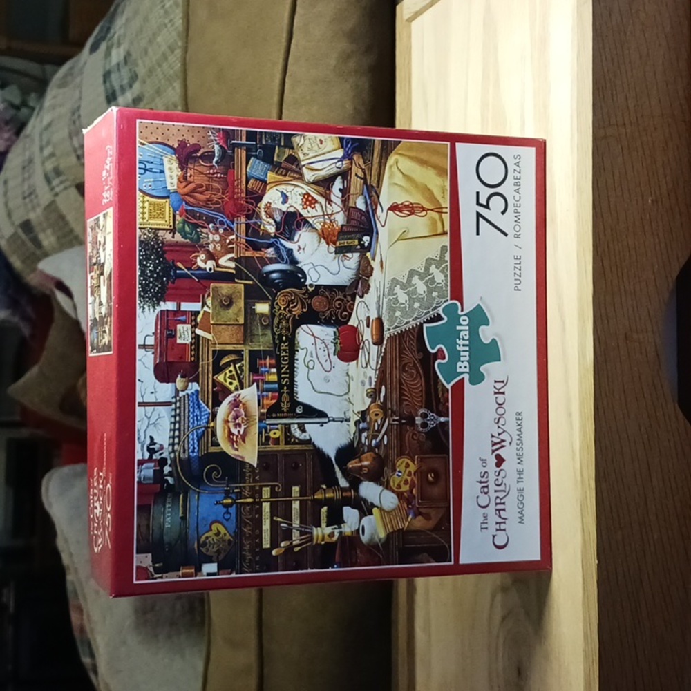 The Cats of Charles Wysocki 750 piece puzzle